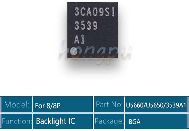 BACKLIGHT DRIVER IPHONE 6S AL 12 LM3539